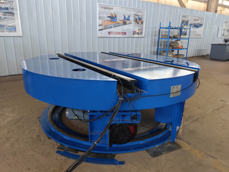 Tabla de giro eléctrica 30T para carrito de transferencia ferroviaria