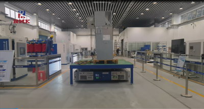 Autopropulsado automático de transmisión eléctrica trolley-Omnidirectional Movement Transfer cart