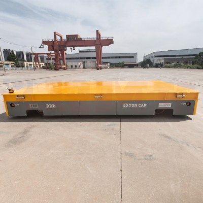 Plataforma de transporte de tubería de acero de carga pesada de 10 toneladas