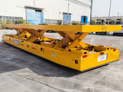 16 toneladas tres escaleras Síncronos Levantamiento Omniwheel Carretera de transferencia